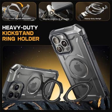 SUPCASE UB Grip skal iPhone 16 Pro - Grey