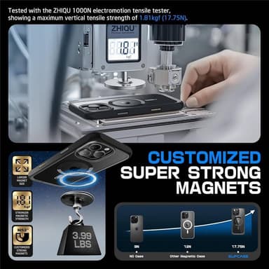 SUPCASE UB Mag skal iPhone 16 Pro - Svart