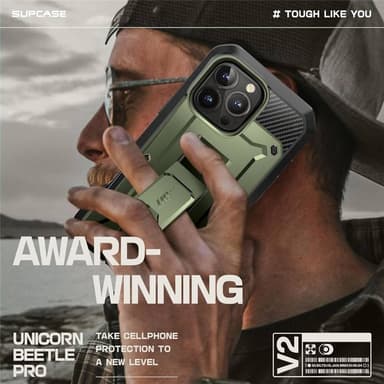 SUPCASE UB Pro skal iPhone 16 Pro - Guldan
