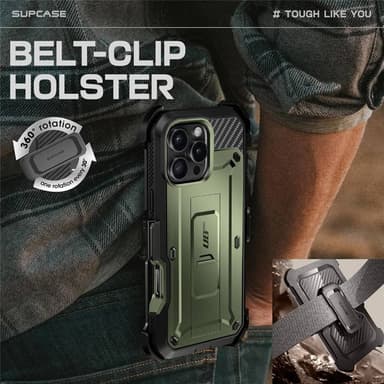SUPCASE UB Pro skal iPhone 16 Pro - Guldan