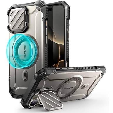 SUPCASE UB Mag XT fodral iPhone 16 Pro Max - TiGray