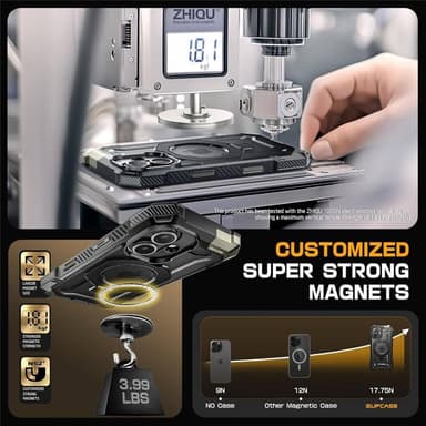 SUPCASE UB Grip skal iPhone 16 Plus - Svart