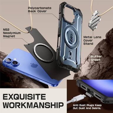SUPCASE UB Mag XT fodral iPhone 16 - Tilt