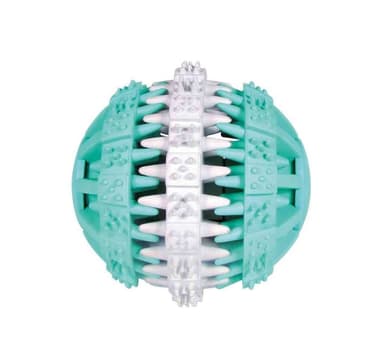 Leksak för hundar DentaFun boll, mintsmak, naturgummi, ø 7 cm