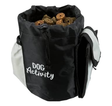 Hundaktivitet baggy bag, ø 10 × 15 cm, svart/grå, Trixie