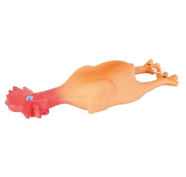 Leksak för hundar Kyckling, latex, 23 cm