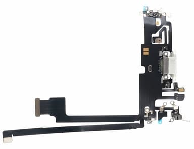 Laddkontakt med flex till iPhone 12 Pro Max, Vit