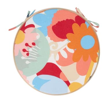 Dyna till stol NORDIC FLOWER D38x2,5cm