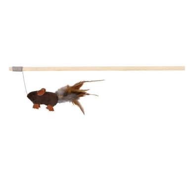Leksak för katter Lekspömus med fjädrar, 50 cm