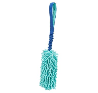 Leksak för hundar Bungee dummy, polyester, 20 cm/47 cm slumpmässig färg