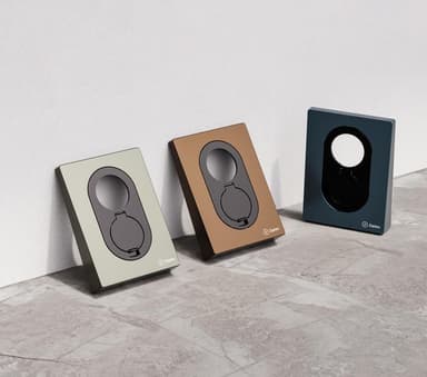 Zaptec Go Frontcover laddningshölje ZM000765 (midnattsblå)