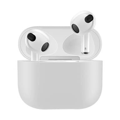 Silikonskal till Airpods 3, Vit