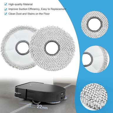 Ecovacs Deebot X5 Omni, X5 Pro Robotdammsugartillbehörssats