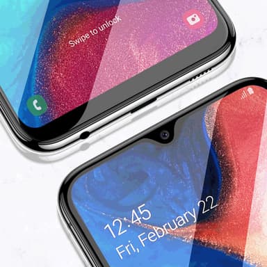 2-pack skärmskydd i härdat glas för Motorola MOTO EDGE 20 Fusion