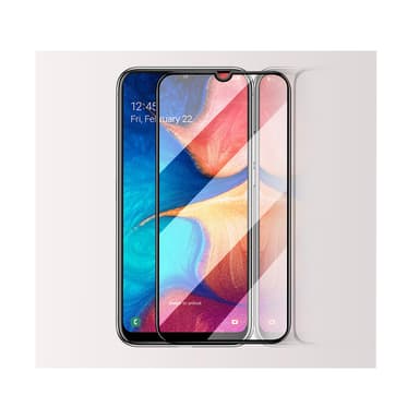 2-pack skärmskydd i härdat glas för Motorola MOTO EDGE 20 Fusion