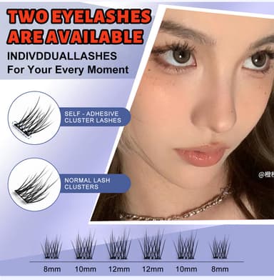 120 Clusters Camellia Individual Lashes - Classic