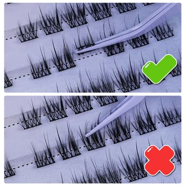 120 Clusters Camellia Individual Lashes - Classic