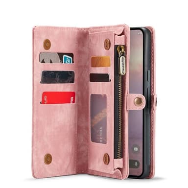 CaseMe mobilfodral 008 8-kort Google Pixel 9 Pro XL - Rosa