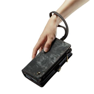 CaseMe mobilfodral 008 5-kort Samsung Galaxy Z Fold 5 - Svart/Grå