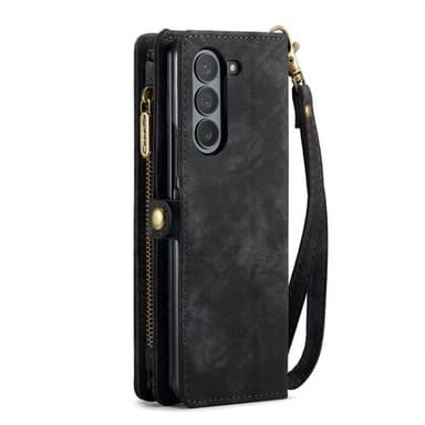 CaseMe mobilfodral 008 5-kort Samsung Galaxy Z Fold 6 - Svart/Grå