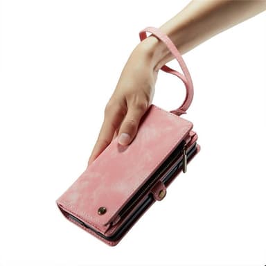 CaseMe mobilfodral 008 5-kort Samsung Galaxy Z Fold 5 - Rosa