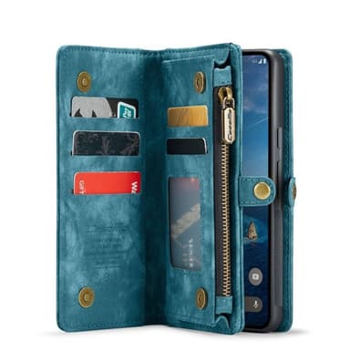 CaseMe mobilfodral 008 8-kort Google Pixel 9 Pro XL - Blå