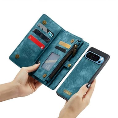 CaseMe mobilfodral 008 8-kort Google Pixel 9 Pro XL - Blå