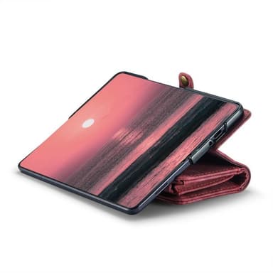 CaseMe mobilfodral 008 5-kort Samsung Galaxy Z Fold 6 - Röd