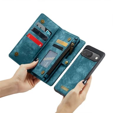 CaseMe mobilfodral 008 8-kort Google Pixel 9 - Blå