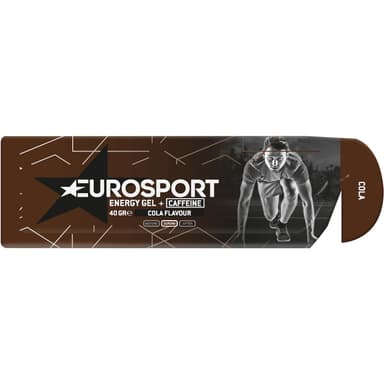Eurosport Nutrition Energi Gel + Koffein Cola, Box 20st x 40g