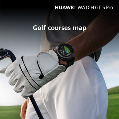 Huawei Watch GT 5 Pro sportklocka 46 mm+FreeBuds 5i presentask (titan)