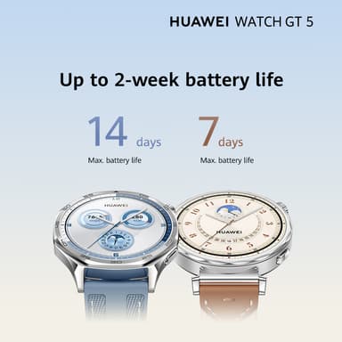 Huawei Watch GT 5 sportklocka 46 mm(svart)+ FreeBuds 5i presentförpackning