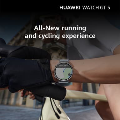Huawei Watch GT 5 sportklocka 46 mm(svart)+ FreeBuds 5i presentförpackning