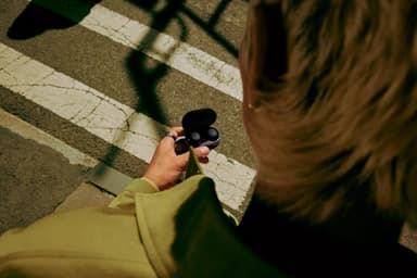 Bose QuietComfort trådlösa in-ear headphones (svarta)