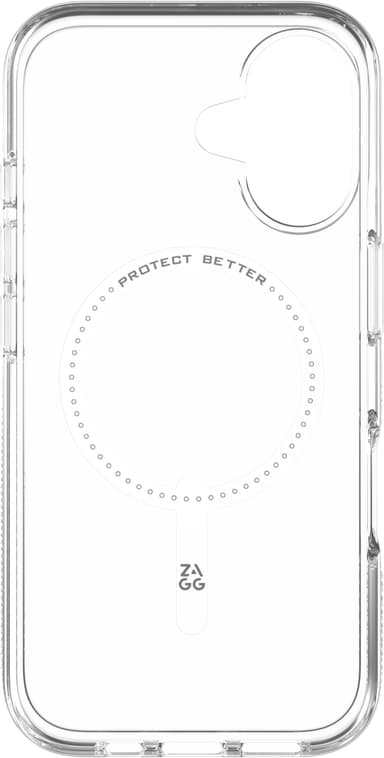 Zagg iPhone 16 Crystal Palace Snap fodral (genomskinligt)