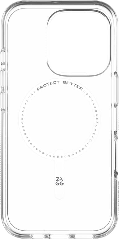 Zagg iPhone 16 Pro Crystal Palace Snap fodral (genomskinligt)