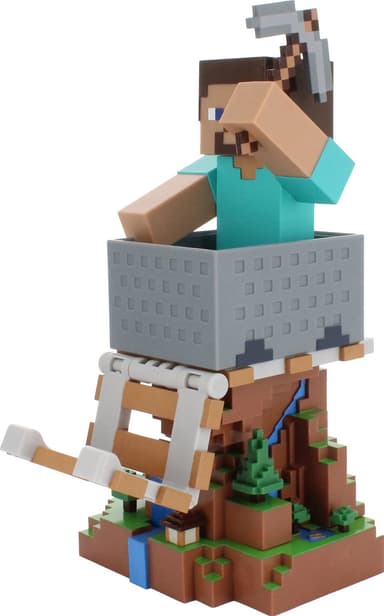Cable Guys Minecraft smartphone/kontroller hållare figur (Steve)