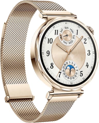 Huawei Watch GT 5 sportklocka 41 mm (guld) + FreeBuds 5i presentförpackning