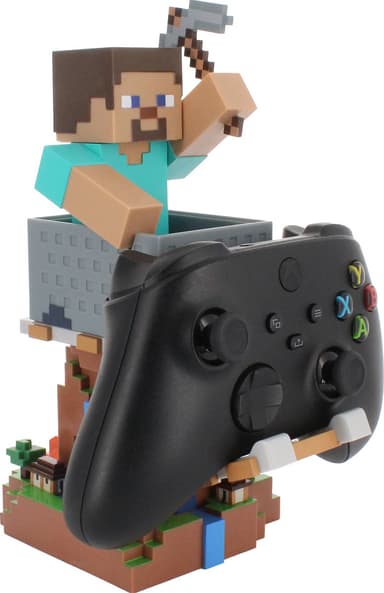 Cable Guys Minecraft smartphone/kontroller hållare figur (Steve)