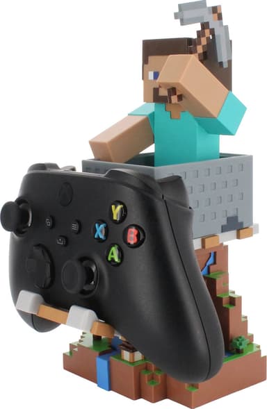 Cable Guys Minecraft smartphone/kontroller hållare figur (Steve)