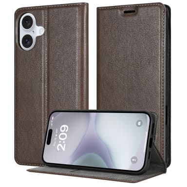 iPhone 16 Skal Fodral Case (Brun)