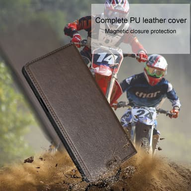 iPhone 16 Skal Fodral Case (Brun)