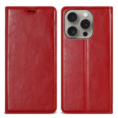 iPhone 16 PRO MAX Skal Fodral Case (Röd)