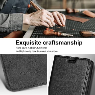 iPhone 16 Skal Fodral Case (Svart)