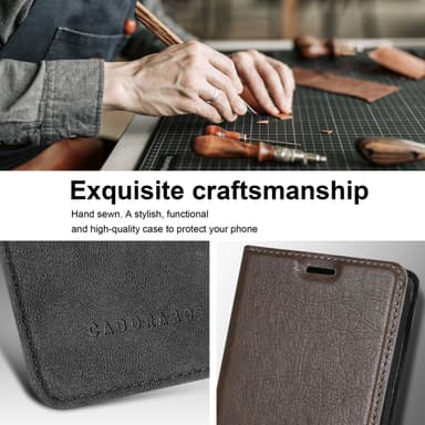 iPhone 16 Skal Fodral Case (Brun)