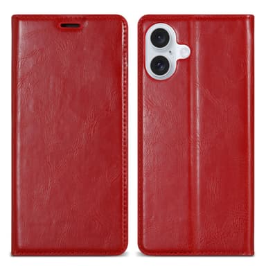 iPhone 16 Skal Fodral Case (Röd)