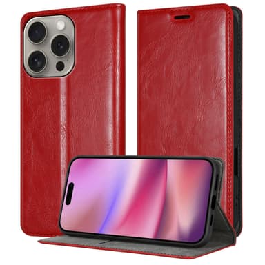 iPhone 16 PRO Skal Fodral Case (Röd)