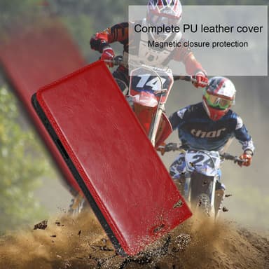iPhone 16 PLUS Skal Fodral Case (Röd)