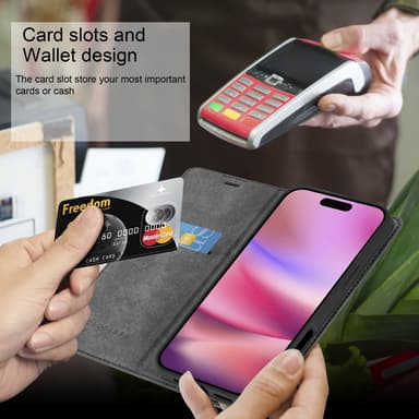 iPhone 16 PRO Skal Fodral Case (Röd)