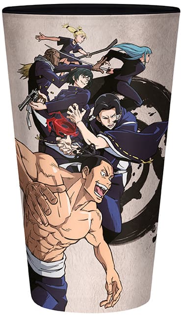 ABYStyle Jujutsu Kaisen vattenglas (Tokyo vs Kyoto)
